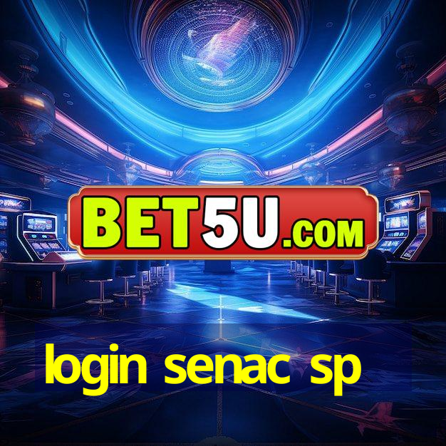 login senac sp